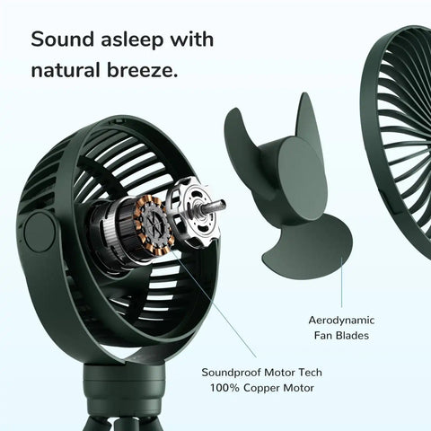 JisuLife Stroller Fan 1