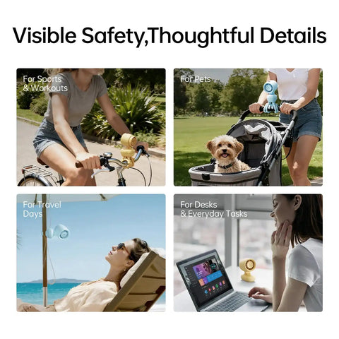 JisuLife Stroller Fan 4